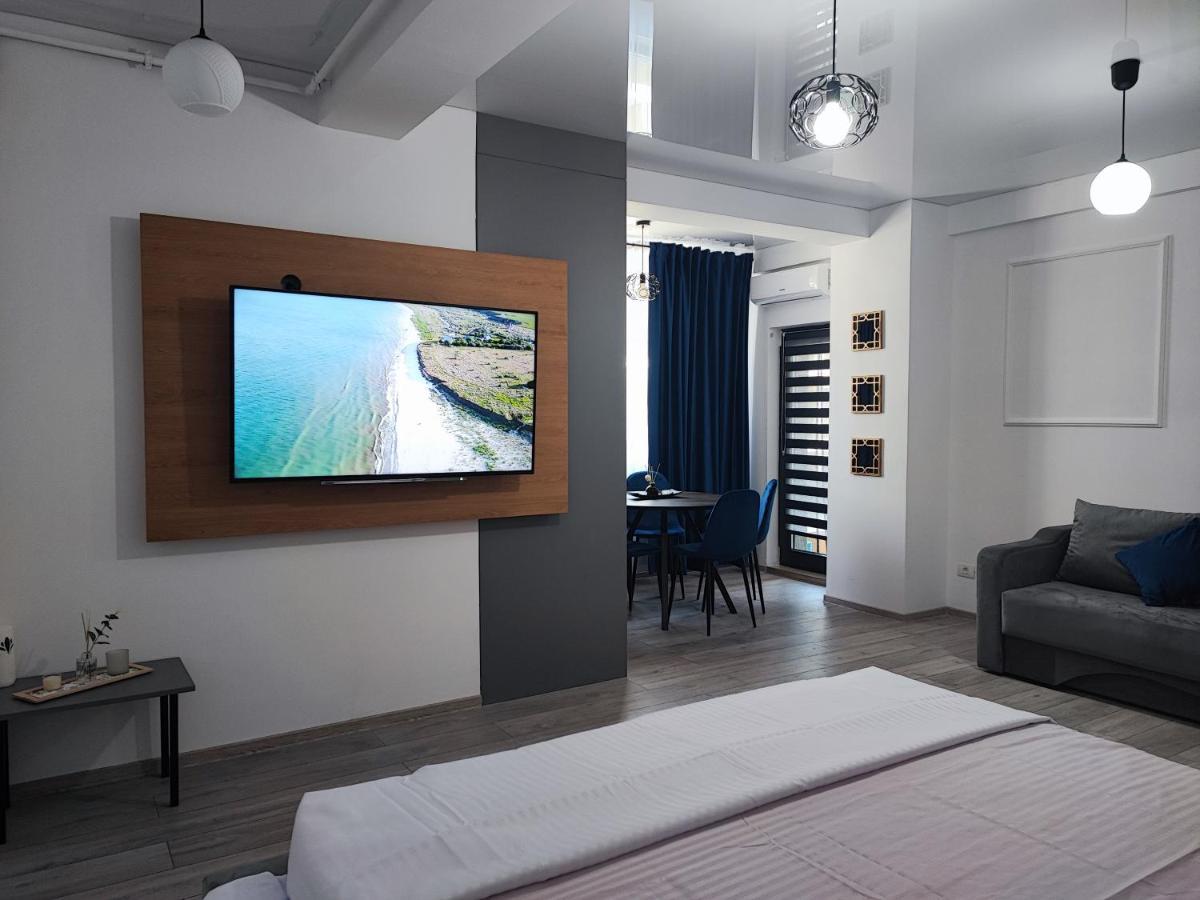 Apartament Studio Teo Blue In Mamaia Nord Năvodari Exteriör bild