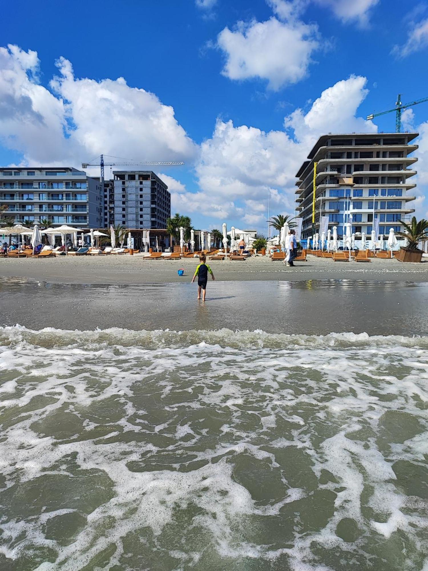 Apartament Studio Teo Blue In Mamaia Nord Năvodari Exteriör bild
